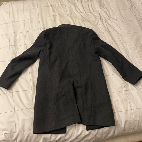 Club Monaco Grey Wool Coat - Picture 2 of 5